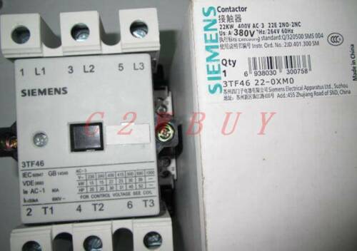 Siemens 3tf40220am0 contacteur s0 4kw 400//380v ac 220v