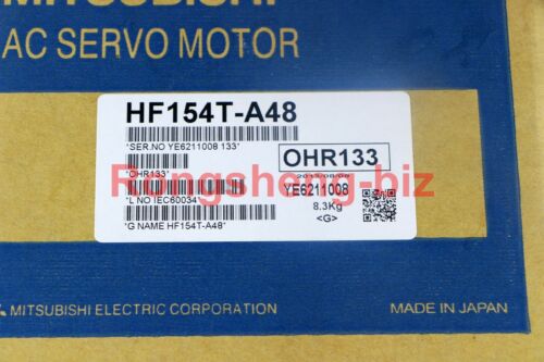1PC New Mitsubishi Servo Motor HF154T-A48