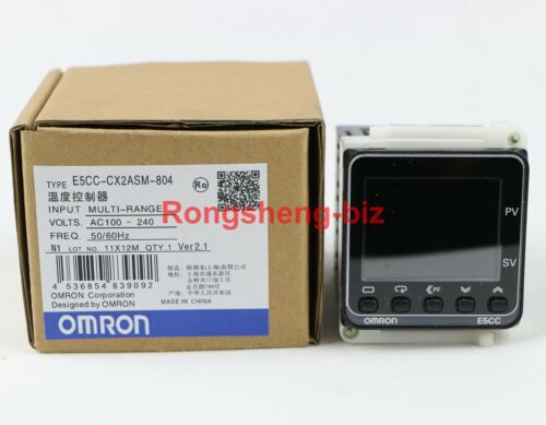 1PC New Omron E5CC-CX2ASM-804 Temperature Controller