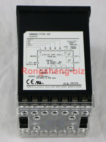ONE OMRON Counter H7BX-AW AC100-240V Brand NEW IN BOX