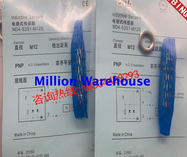 1 pcs new CONTRINEX ND4-S3S1-M12S