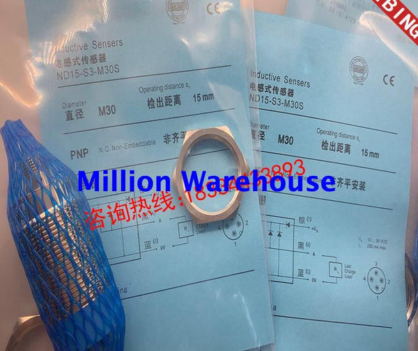 1 pcs new CONTRINEX ND15-S3S1-M30S