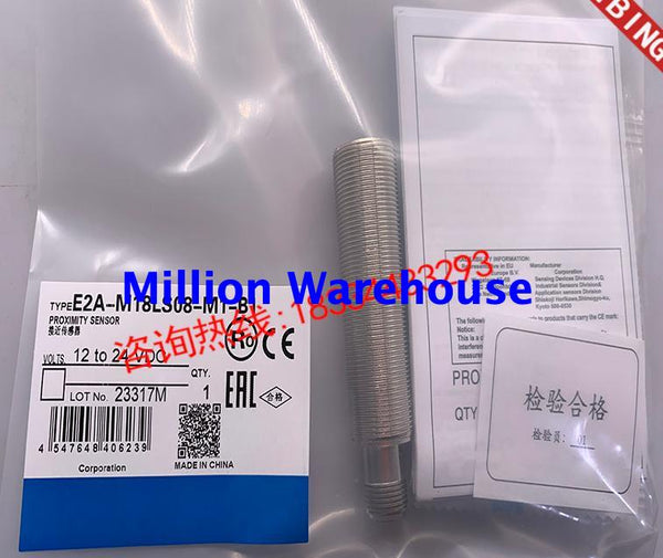 1 pcs new Omron E2A-M18LS08-M1-B2