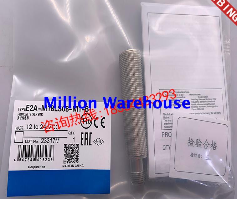 1 pcs new Omron E2A-M18LS08-M1-B2