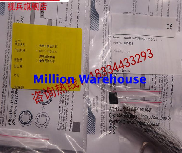 1 pcs new Pepperl+Fuchs NCB1.5-12GM60-E2-D-V1