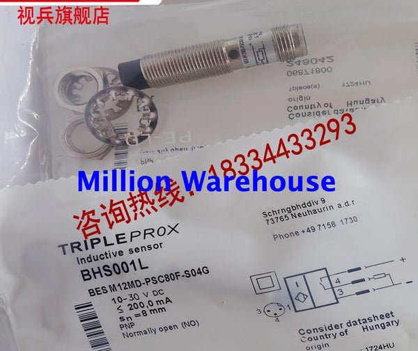 1 pcs new BALLUFF BES M12MD-PSC80F-S04G