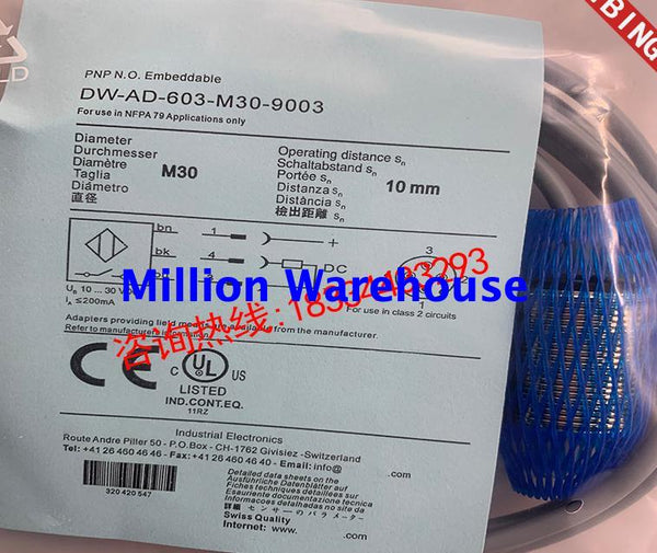 1 pcs new Contrinex DW-AD-511-M30-120