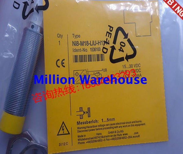 1 pcs new TURCK NI8-M18E-LIU-H1141