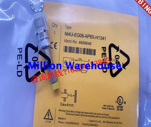 1pcs new TURCK NI4U-EG08-AN6X-H1341