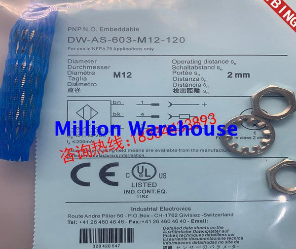 1 pcs new Contrinex DW-AD-604-M12-120