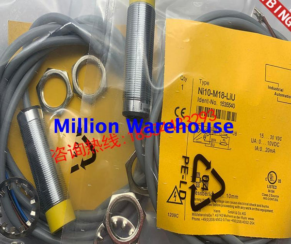 1 pcs new TURCK NI10-M18-LIU