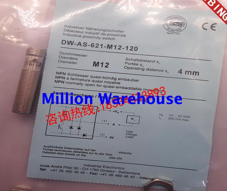 1 pcs new Contrinex DW-AS-621-M12-120