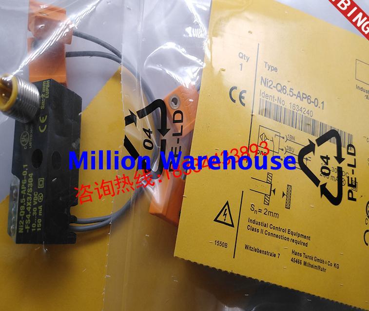 1pcs new TURCK NI2-Q6.5-AP6-0.1