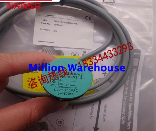 1 pcs new Pepperl+Fuchs NBN15-30GM60-WS