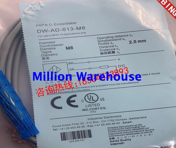 1 pcs new Contrinex DW-AD-613-M8-245
