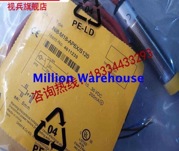 1pcs new TURCK Ni8-M18-AP6X/S120