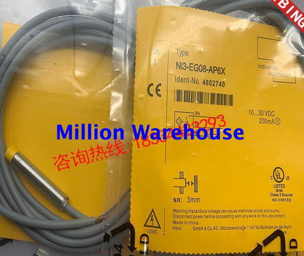 1pcs new TURCK NI3-EG08-AN6X