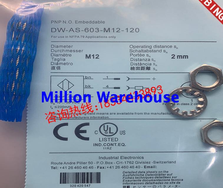 1 pcs new Contrinex DW-AD-602-M12-120