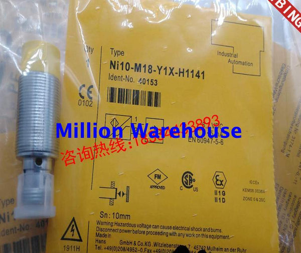 1pcs new TURCK NI10-M18-Y1X-H1141