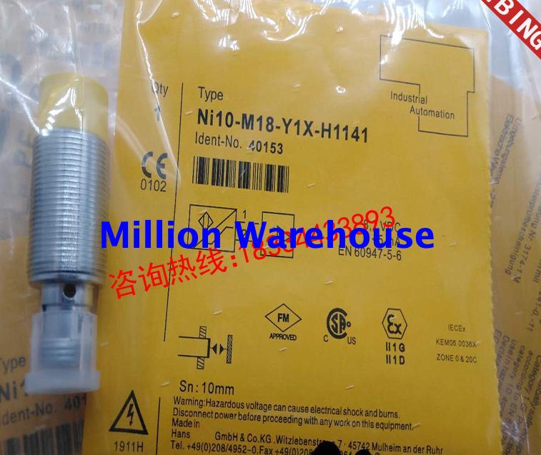 1pcs new TURCK NI10-M18-Y1X-H1141