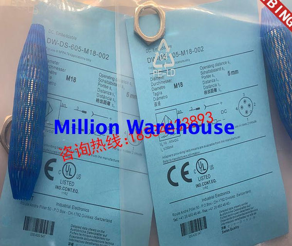 1 pcs new Contrinex DW-DS-605-M18-002