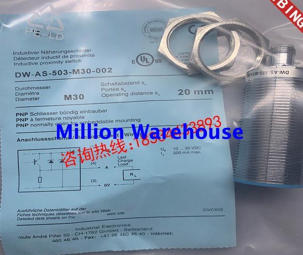 1 pcs new Contrinex DW-AS-501-M30-120