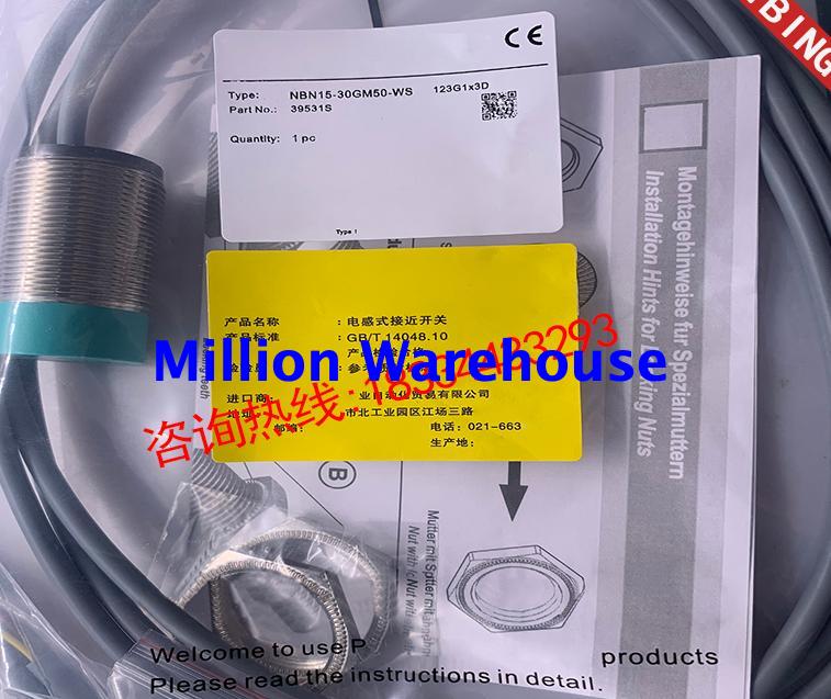 1 pcs new Pepperl+Fuchs NBN15-30GM50-WO
