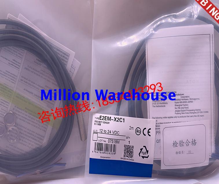 1 pcs new Omron E2EM-X4C2-M1J