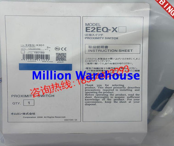 1pcs new Omron E2EQ-X3D1