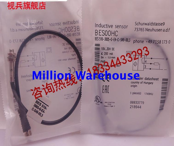 1 pcs new BALLUFF BES 516-3005-G-E4-C-S49-00.3