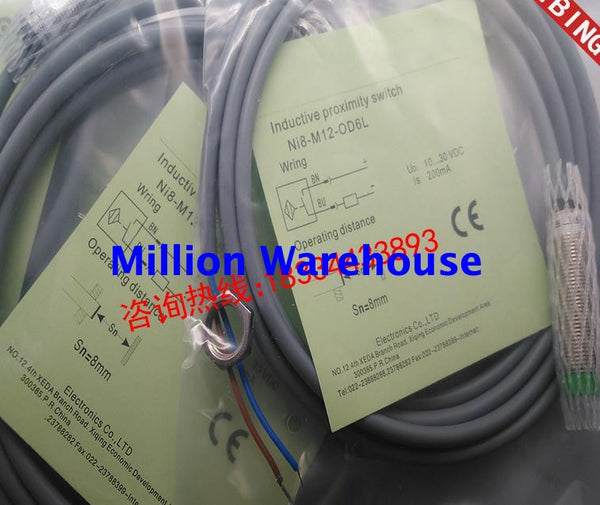 1pcs new TURCK NI8-M12-CD6L