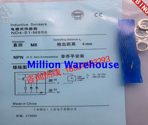 1 pcs new CONTRINEX ND4-S1-M8S8