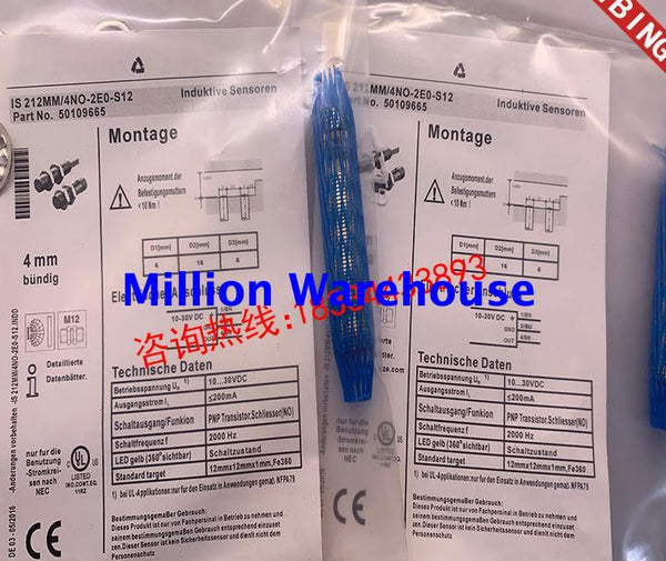 1 pcs new LEUZE IS 212MM/2NO-8N0-S12