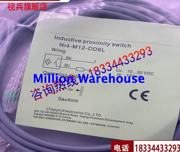1 pcs new TURCK NI4-M12-OP6L