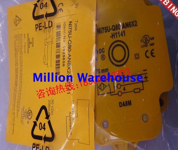 1pcs new TURCK NI75U-Q80-AN6X2-H1141