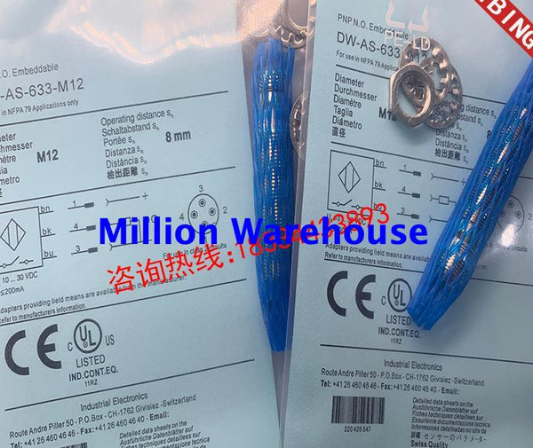 1 pcs new Contrinex DW-AD-623-M12-120