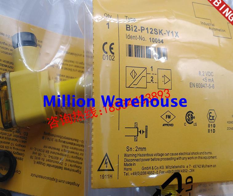 1pcs new TURCK BI2-P12SK-Y1X