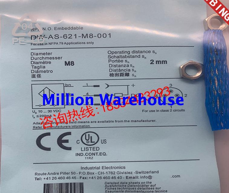 1 pcs new Contrinex DW-AS-624-M8-001