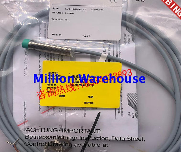 1 pcs new Pepperl+Fuchs NJ4-12GM40-E2