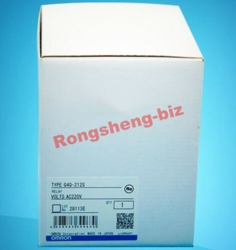 Omron Exchange Relay G4Q-212S G4Q212S 220VAC Original Brand New in Box