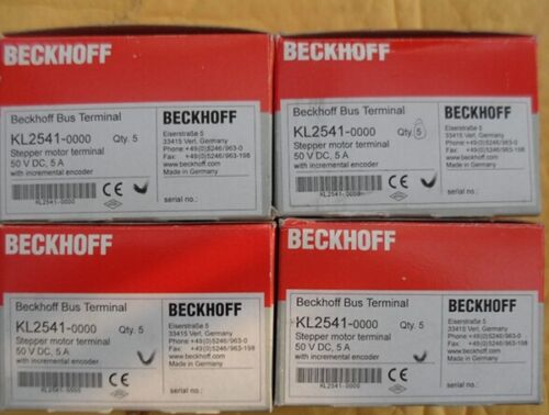 1PC New in Box BECKHOFF KL2541 Stepper motor With incremental encoder