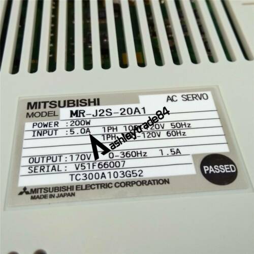 Mitsubishi AC Servo Driver MR-J2S-20A1 New In Box