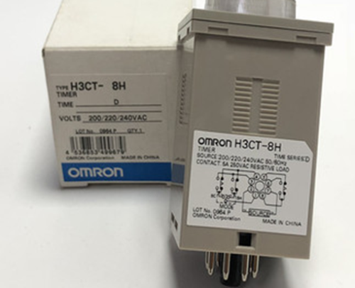 1PC New & Genuine OMRON H3CT-8H Time Delay Relays