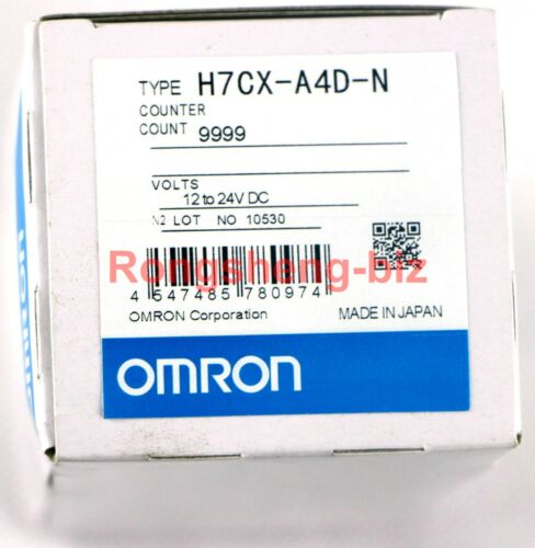 Brand New Omron Counter H7CX-A4D-N 12-24VDC H7CXA4DN