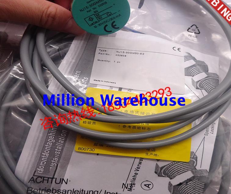 1 pcs new Pepperl+Fuchs NJ15-30GM50-E2