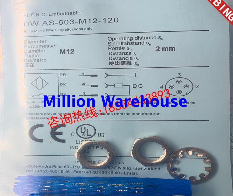 1 pcs new Contrinex DW-AS-603-M18-120
