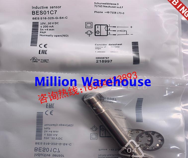 1pcs new BALLUFF BES 516-325-G-S4-C