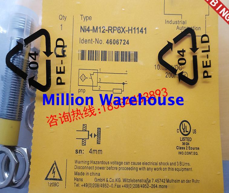 1pcs new TURCK NI4-M12-RP6X-H1141