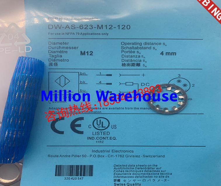 1 pcs new Contrinex DW-AS-623-M12-120