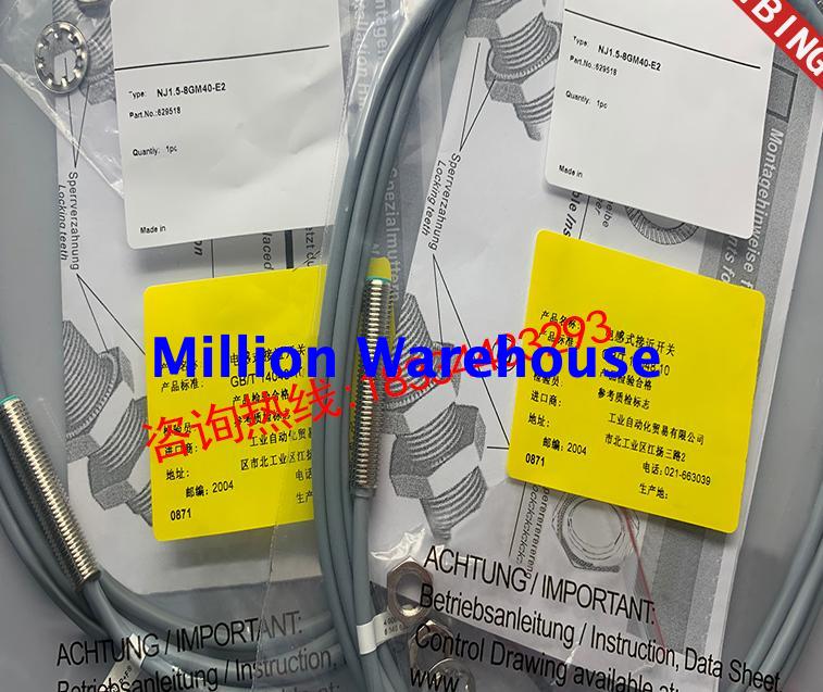 1pcs new Pepperl+Fuchs NJ1.5-8GM40-E0
